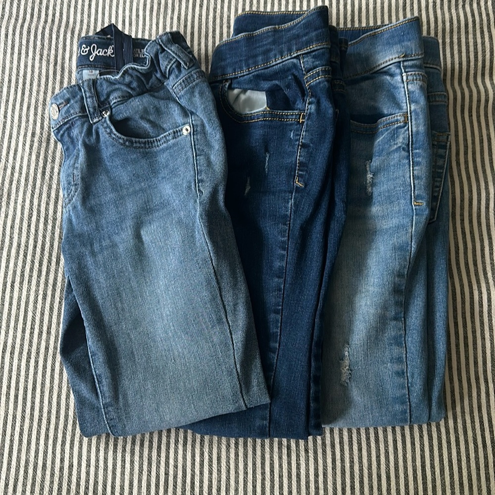 Cat & Jack Girls Jeans Bundle